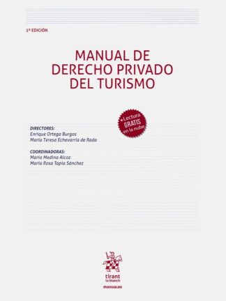 Manual de Derecho privado del turismo 2020