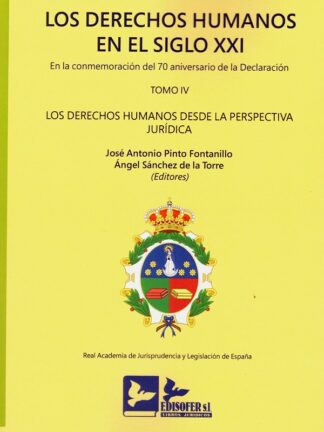 Derechos humanos en el Siglo XXI Tomo IV En la conmemoración del 70 aniversario declaración Los derechos humanos desde la perspectiva jurídica. Edición Rústica