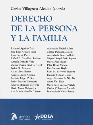 Derecho de la persona y la familia
