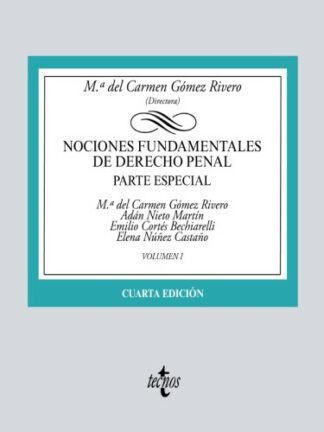 Nociones fundamentales de Derecho Penal. Parte especial