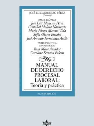 Manual de Derecho procesal laboral: Teoría y práctica