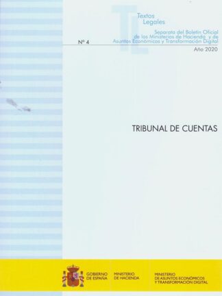 Tribunal de cuentas 2020. Nº 4 Separata de los Ministerios de Hacienda y de Asuntos Económicos y Transformación Digital