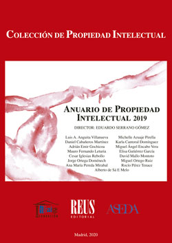 Anuario de Propiedad Intelectual 2019 -0