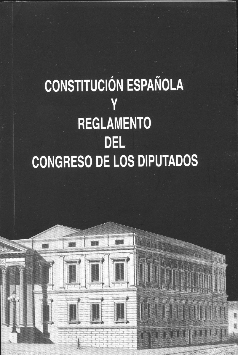 Constitución Española y reglamento del Congreso de los Diputados -0