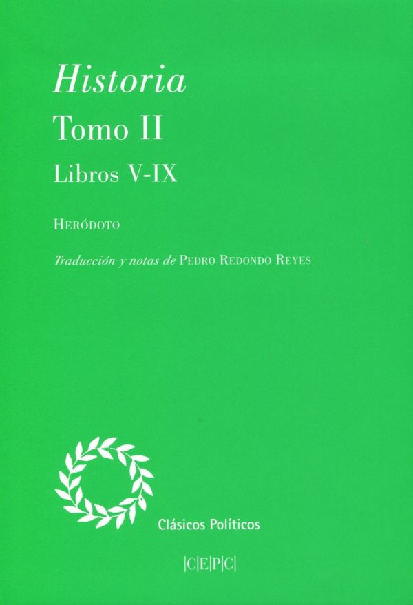 Historia 2 Tomos. (Tomo I libros I-IV, Tomo II libros V-IX)-0