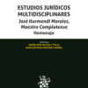 Estudios jurídicos multidisciplinares. José Iturmendi Morales, maestro complutense homenaje
