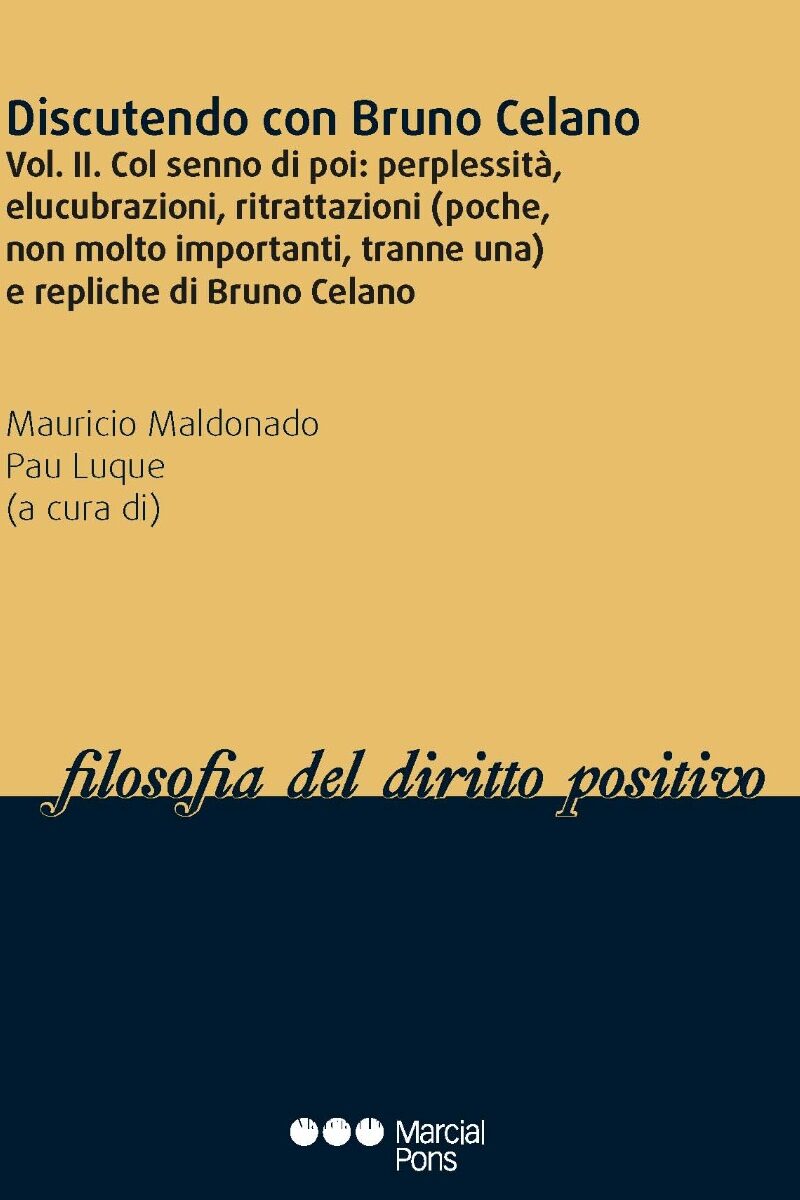 Discutendo con Bruno Celano, Tomo II -0