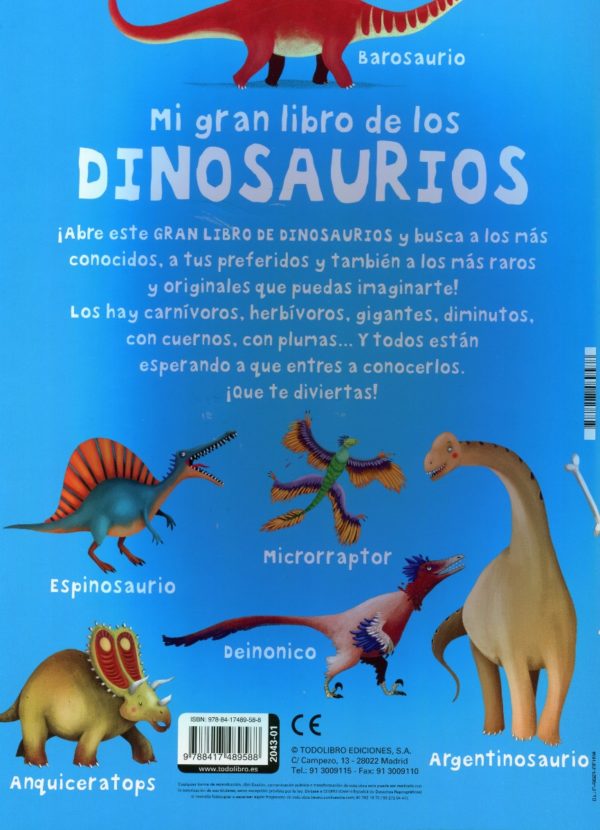 Mi gran libro delos dinosaurios -57001