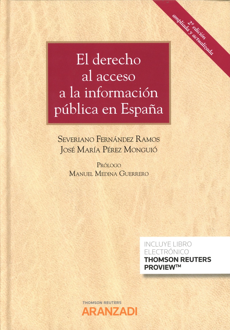 Derecho al acceso a la información pública en España 2020 -0