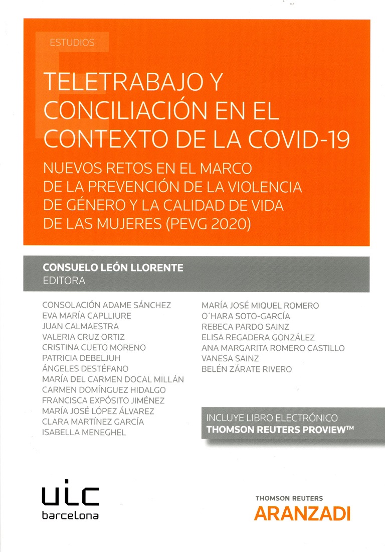 Teletrabajo y conciliación en el contexto de la COVID-19 Nuevos retos en el marco de la prevención de la violencia de género y la calidad de vida de las mujeres (PEVG 2020)-0