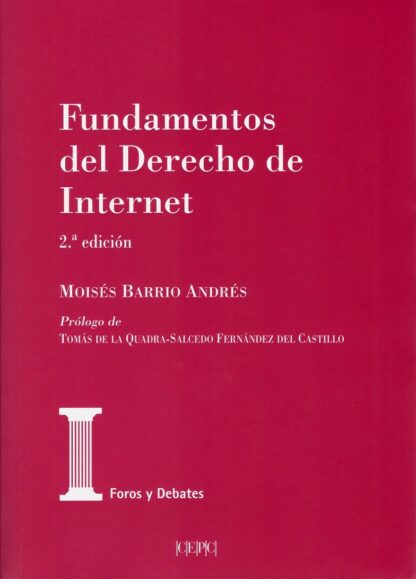 Fundamentos del derecho de internet 2020