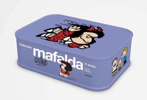 Colección Mafalda 11 tomos en una lata ( edición limitada) -0