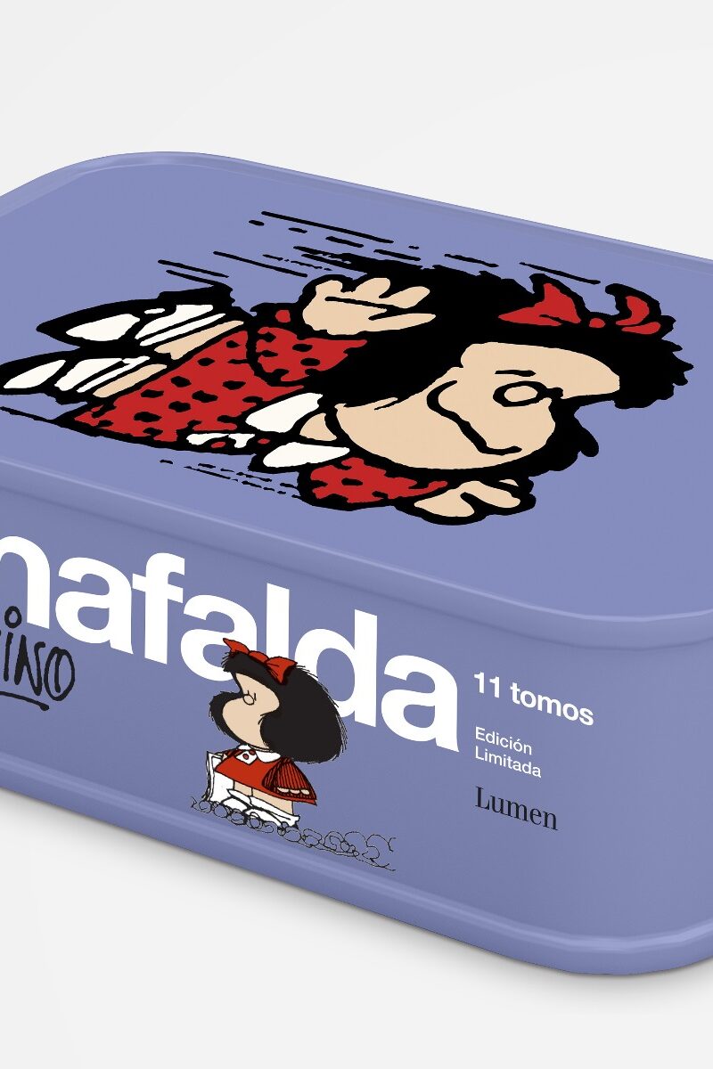 Colección Mafalda 11 tomos en una lata ( edición limitada) -0