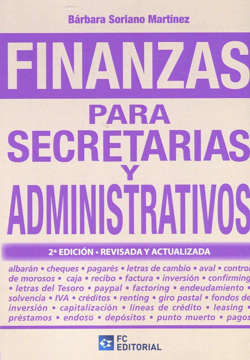 Finanzas para secretarias y administrativos 2020 -0