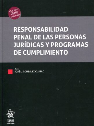 Responsabilidad Penal de las Personas Jurídicas y Programas de Cumplimiento