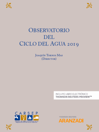 Observatorio del ciclo del agua 2019