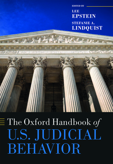 Oxford Handbook of U.S. Judicial Behavior -0