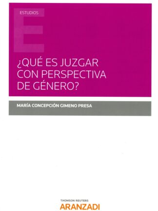 Qué es juzgar con perspectiva de género?
