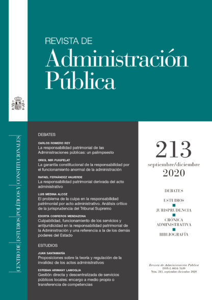 Revista Administración Pública 213