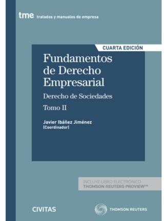 Fundamentos de Derecho Empresarial, 02. 2020 Derecho de sociedades