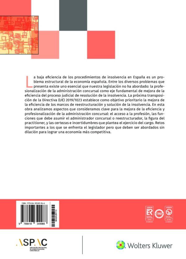 Hacia un nuevo modelo de administración concursal eficiente -57398