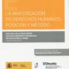 La investigación en derechos humanos. Posición y método-0