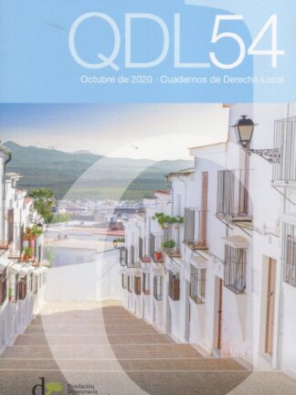 Cuadernos de Derecho Local Nº 54, octubre 2020D