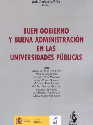 Buen gobierno y buena administración en las universidades públicas