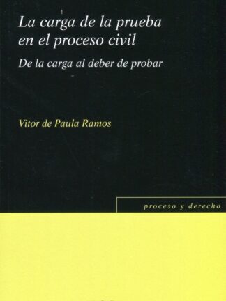 Carga de la prueba en el proceso civil. De la carga al deber de probar