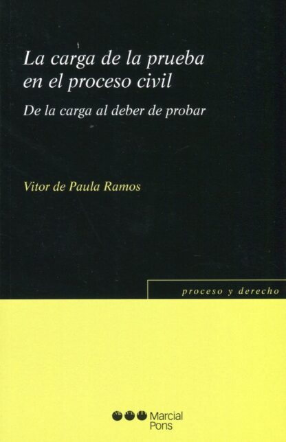 Carga de la prueba en el proceso civil. De la carga al deber de probar