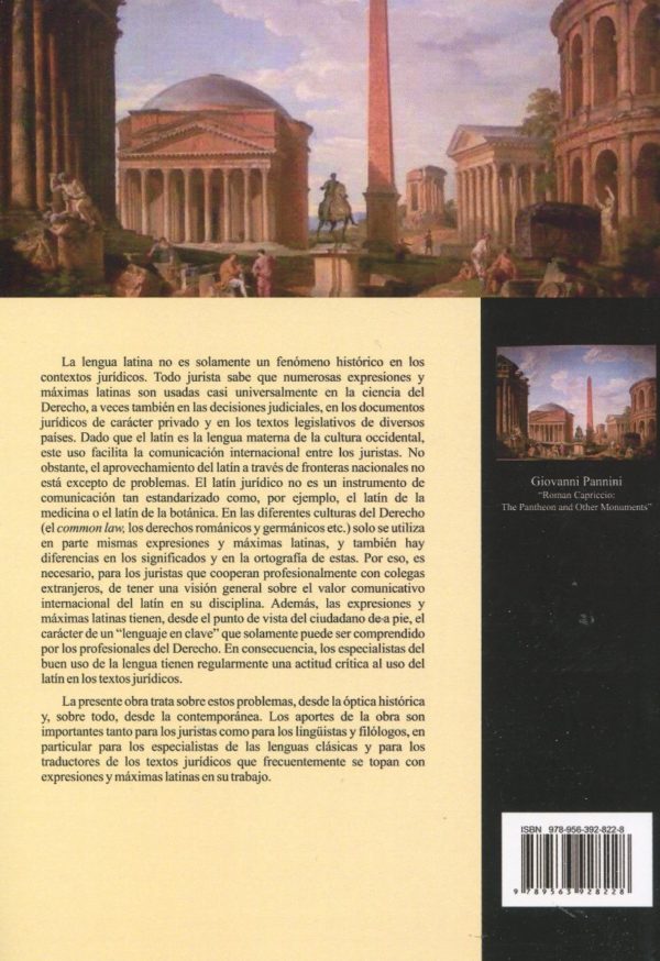 Latín Jurídico. Historia, uso internacional, problemas de comunicación -57158