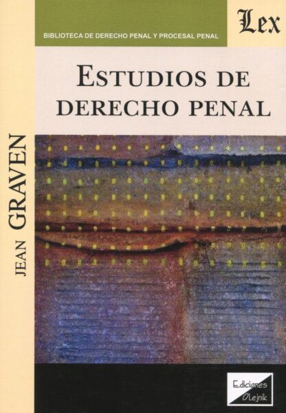 Estudios de Derecho penal