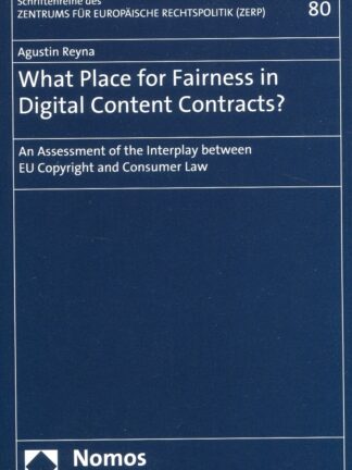 What Place for Fairness in Digital Content Contracts? An Assessment of the Interplay between EU Copyright and Consumer Law