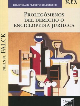 Prolegómenos del derecho enciclopedia jurídica