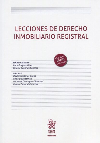 Lecciones de Derecho Inmobiliario Registral