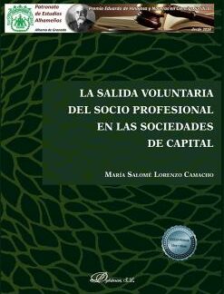 Salida voluntaria del socio profesional en las sociedades de capital