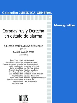 Coronavirus y derecho en estado de alarma