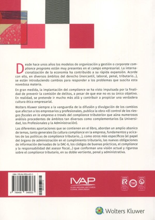 Control de los riesgos fiscales en la empresa a través del Compliance Tributario -60184