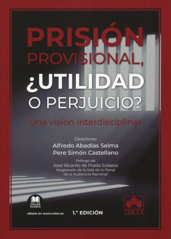 Prisión provisional, ¿utilidad o perjuicio? Una visión interdisciplinar-0