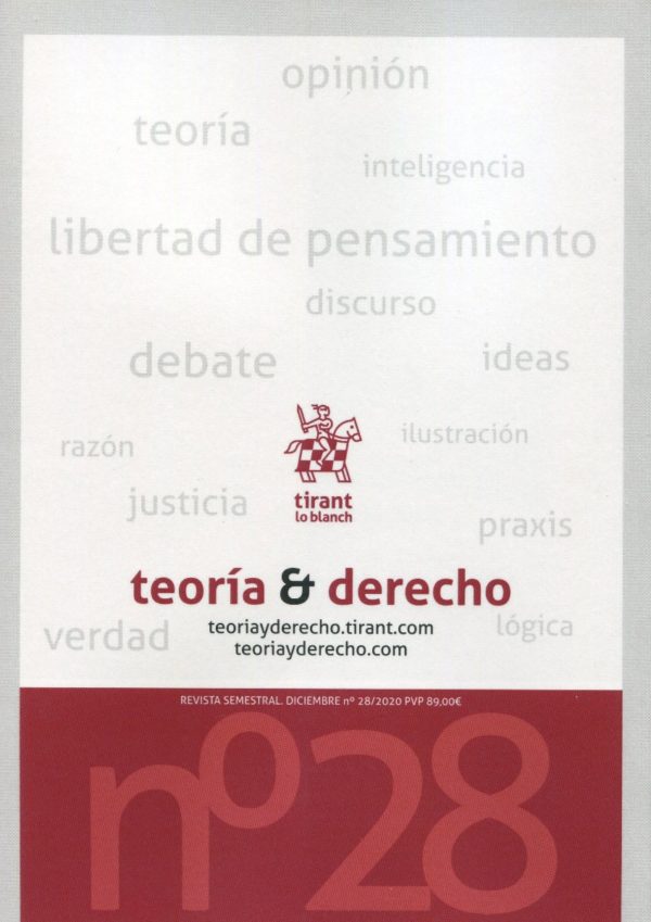 Teoría & Derecho. Revista de Pensamiento Jurídico 28/2020. Pandemia y Derecho-59004