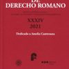 Seminarios complutenses de Derecho romano XXXIX/20219772120357673