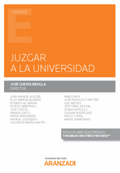 Juzgar a la universidad