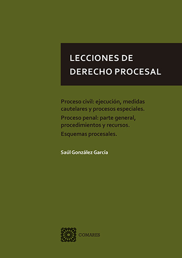 Lecciones de derecho procesal. Proceso civil: ejecución, medidas cautelares y procesos especiales. Proceso penal: parte general, procedimientos y recursos. Esquemas procesales-0