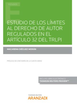 Estudio de los límites al derecho de autor regulados en el artículo 32 del TRLPI