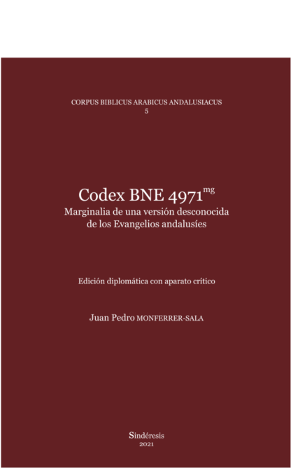 CodeX BNE 4971mg Marginalia de una versión desconocida de los Evangelios Andalusíes