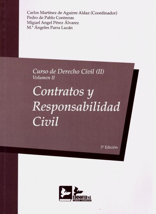 PDF Curso de derecho civil, 02/02. 2020. Contratos y responsabilidad civil -0