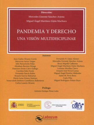 Pandemia y derecho. Una visión multidisciplinar