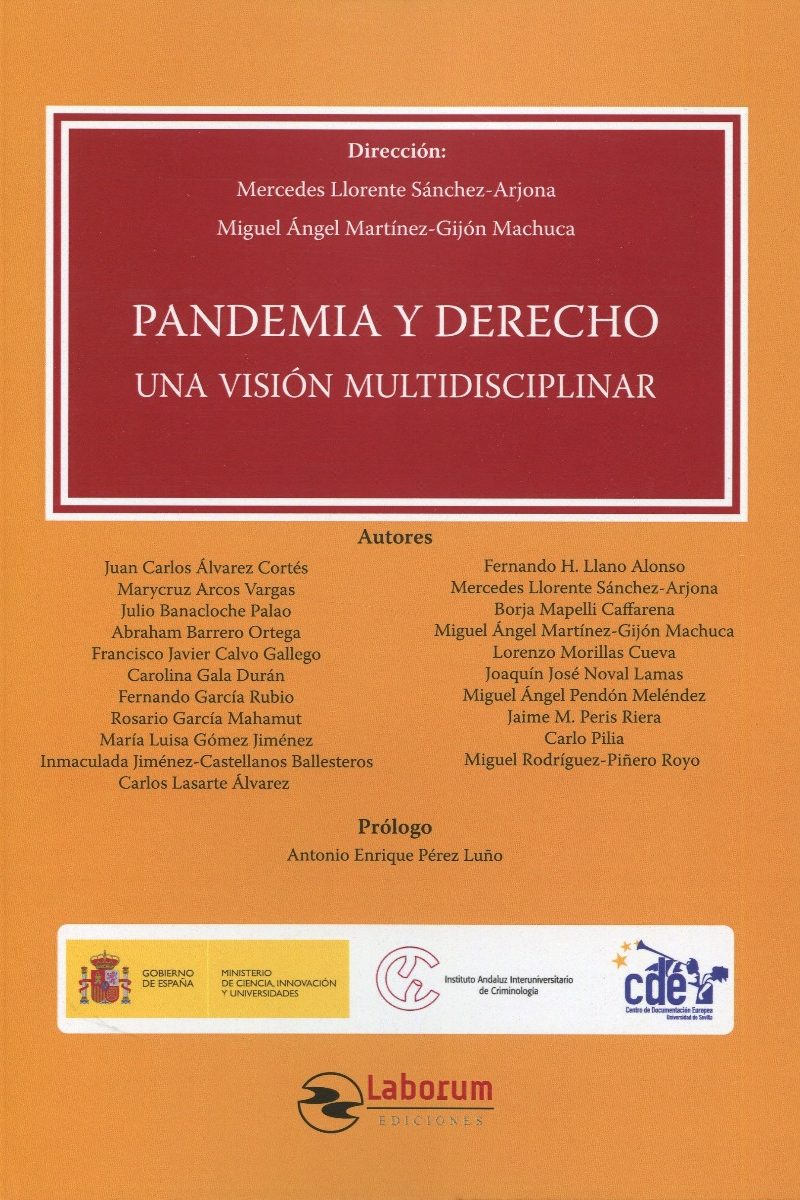 Pandemia y derecho Una visión multidisciplinar-0