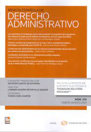 Revista Española de Derecho Administrativo 2021