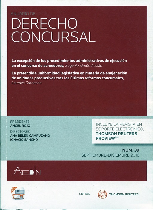 Anuario de Derecho Concursal 2021 -0